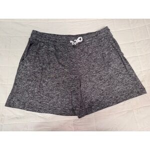 Pacific Trail XXL Gray Athletic Shorts Women's Activewear Drawstring Zip Pocket